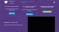 Desktop Screenshot of adoption.journeysoftheheart.net